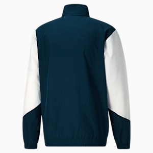 Cheap Jmksport Jordan Outlet x FIRST MILE Men's Woven Full-Zip Running Jacket, Marine Blue-Puma White, extralarge